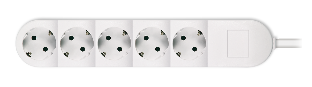 PRELUNGITOR 5xSCHUKO 3,6kW 16A 3x1.5mm,3m ALB PRELUNGITOR 5xSCHUKO 3,6kW 16A 3x1.5mm,3m ALB - imagine 1