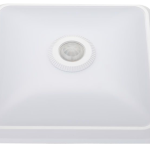 APLICA LED PC ALB IP20 16W CU SENZOR IR +EMERGENCY 360� IP20 250�250�44