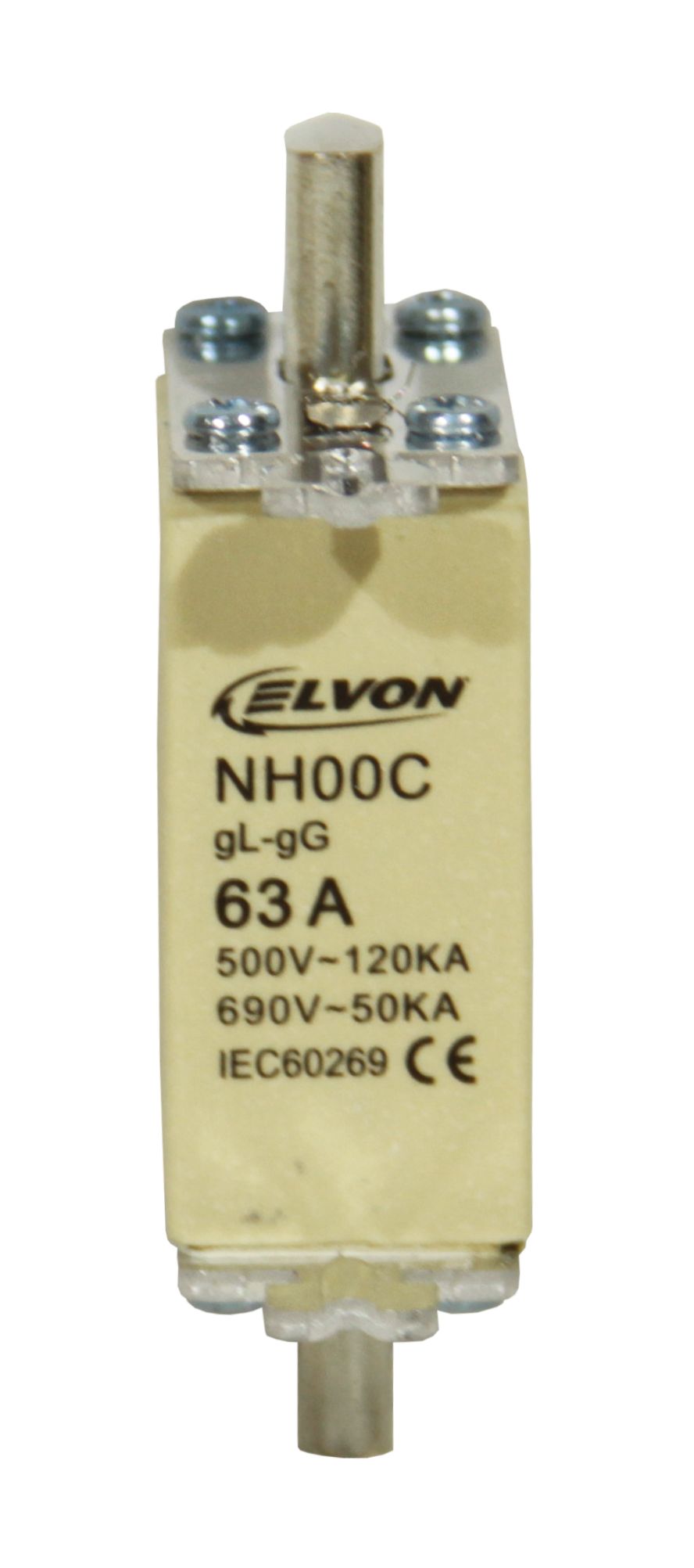 SIGURANTA FUZIBILA ELVON MPR NH00C 63A SIGURANTA FUZIBILA ELVON MPR NH00C 63A - imagine 1