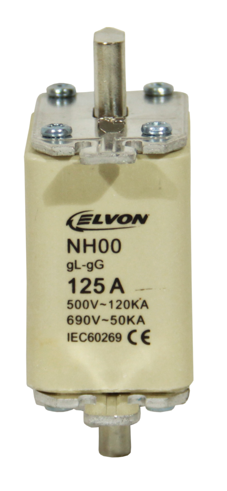 SIGURANTA FUZIBILA ELVON MPR NH00 125A SIGURANTA FUZIBILA ELVON MPR NH00 125A - imagine 1