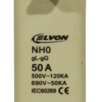 SIGURANTA FUZIBILA ELVON MPR NH0 50A