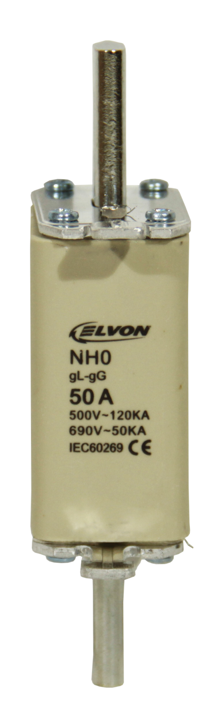 SIGURANTA FUZIBILA ELVON MPR NH0 50A SIGURANTA FUZIBILA ELVON MPR NH0 50A - imagine 1