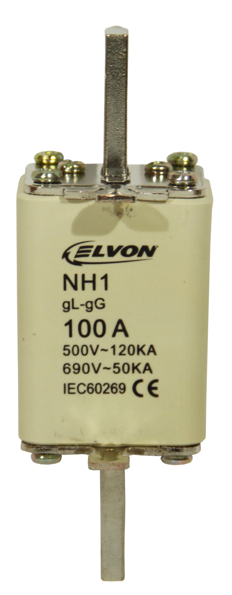 SIGURANTA FUZIBILA ELVON MPR NH1 100A SIGURANTA FUZIBILA ELVON MPR NH1 100A - imagine 1